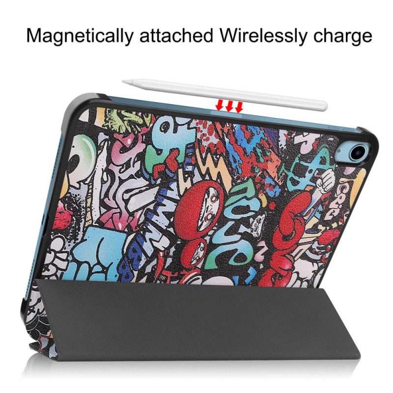 Bescherming Hoesje voor iPad 10.9" (2022) Verbeterde Graffiti