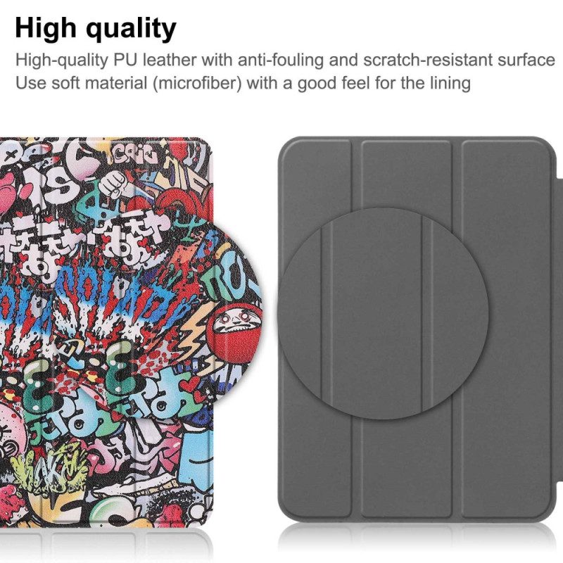 Bescherming Hoesje voor iPad 10.9" (2022) Verbeterde Graffiti