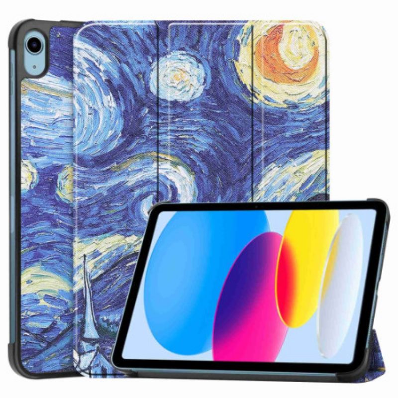 Bescherming Hoesje voor iPad 10.9" (2022) Verbeterde Van Gogh