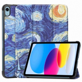 Bescherming Hoesje voor iPad 10.9" (2022) Verbeterde Van Gogh