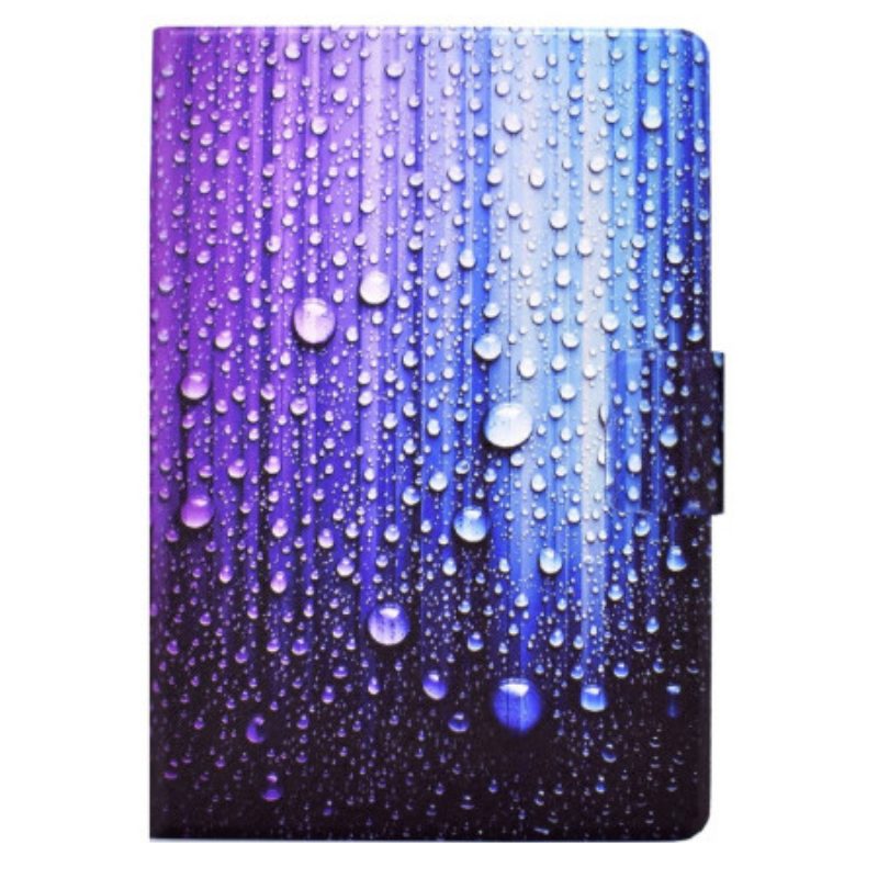 Flip Case voor iPad 10.9" (2022) Artistieke Regen