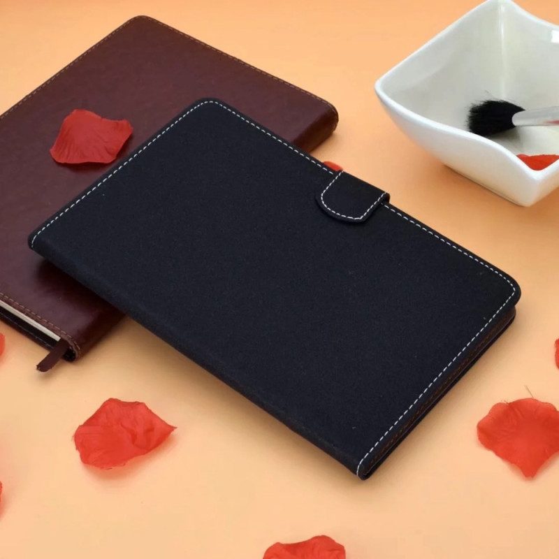 Flip Case voor iPad 10.9" (2022) Kunstleer Effen