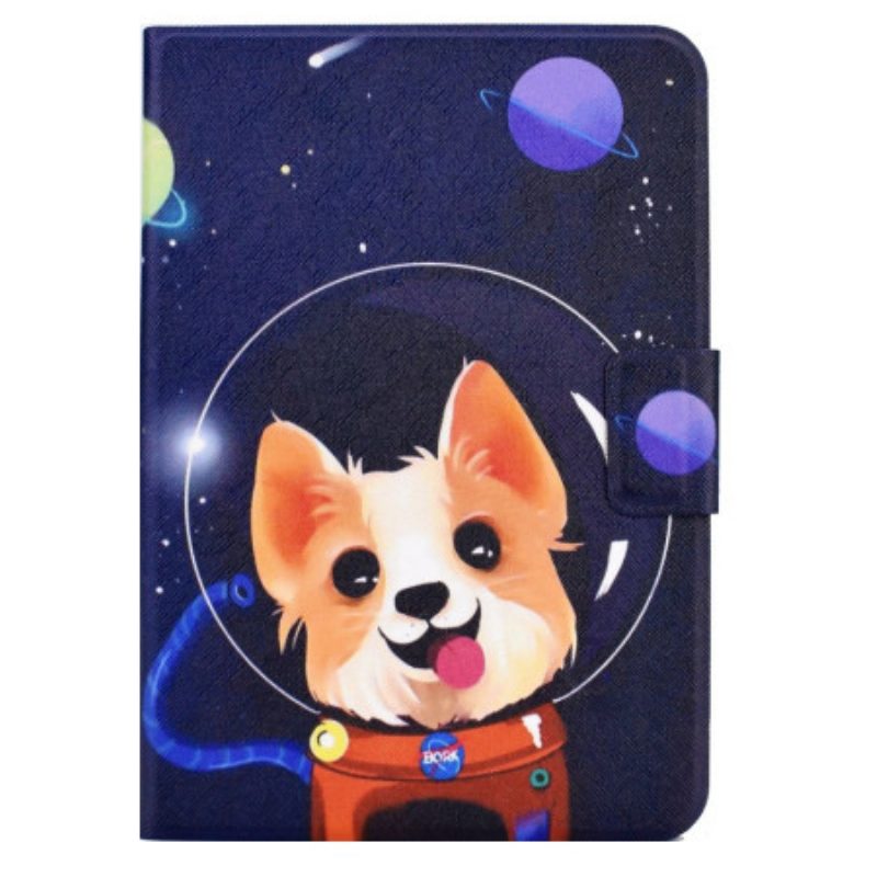 Flip Case voor iPad 10.9" (2022) Ruimte Hond