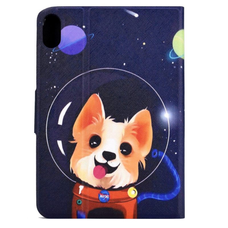 Flip Case voor iPad 10.9" (2022) Ruimte Hond