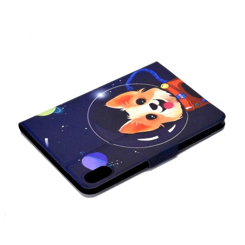 Flip Case voor iPad 10.9" (2022) Ruimte Hond