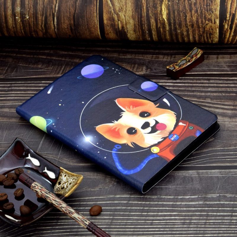 Flip Case voor iPad 10.9" (2022) Ruimte Hond