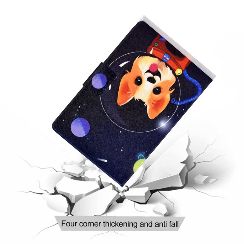 Flip Case voor iPad 10.9" (2022) Ruimte Hond