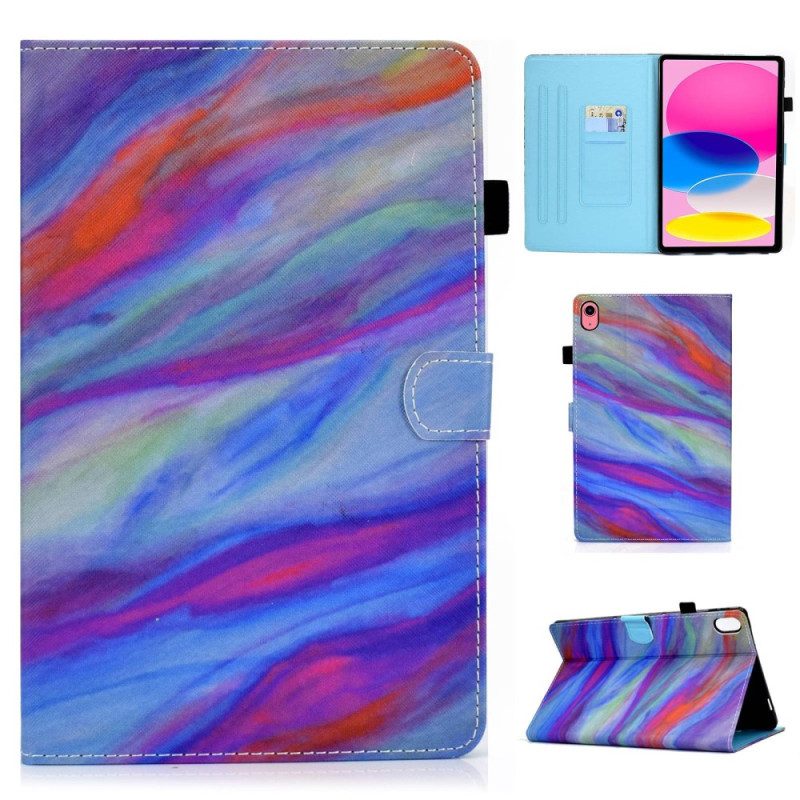 Folio-hoesje voor iPad 10.9" (2022) Abstract Patroon