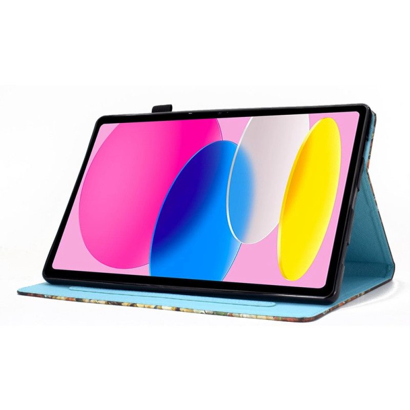 Folio-hoesje voor iPad 10.9" (2022) Abstract Patroon