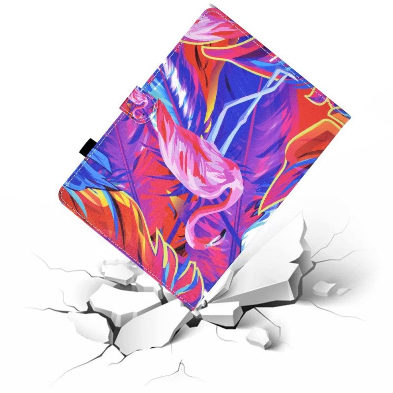 Folio-hoesje voor iPad 10.9" (2022) Flamingo