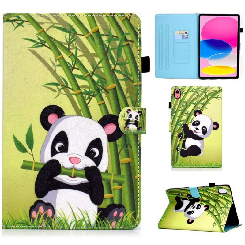 Folio-hoesje voor iPad 10.9" (2022) Gastronomische Panda