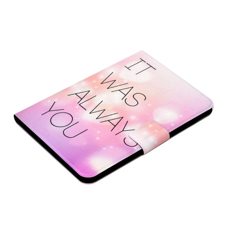 Folio-hoesje voor iPad 10.9" (2022) Het Was Altijd Jij