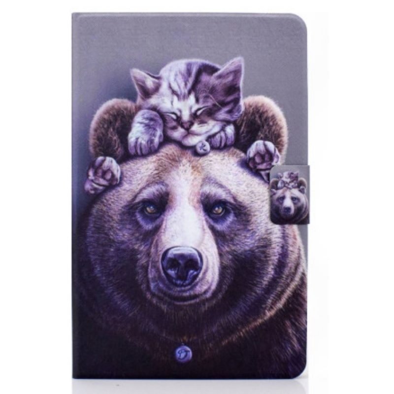 Folio-hoesje voor iPad 10.9" (2022) Kat En Beer