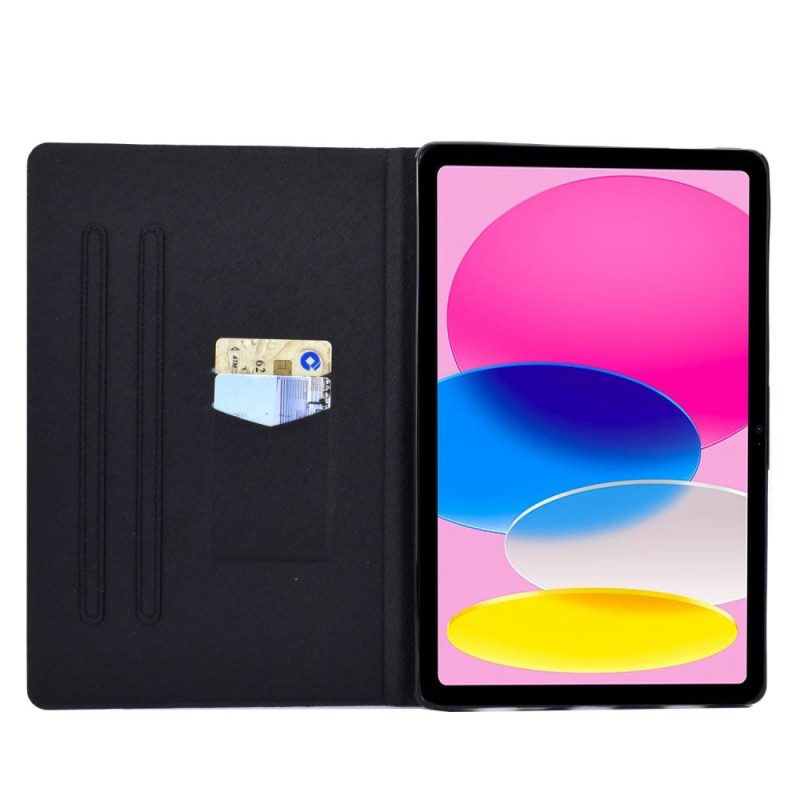 Folio-hoesje voor iPad 10.9" (2022) Kat En Beer