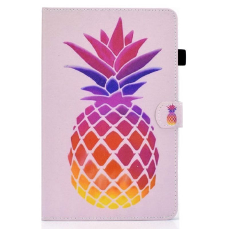 Folio-hoesje voor iPad 10.9" (2022) Kleurrijke Ananas