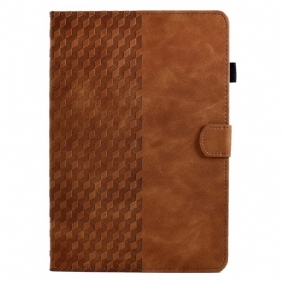 Leren Hoesje voor iPad 10.9" (2022) 3d Patroon