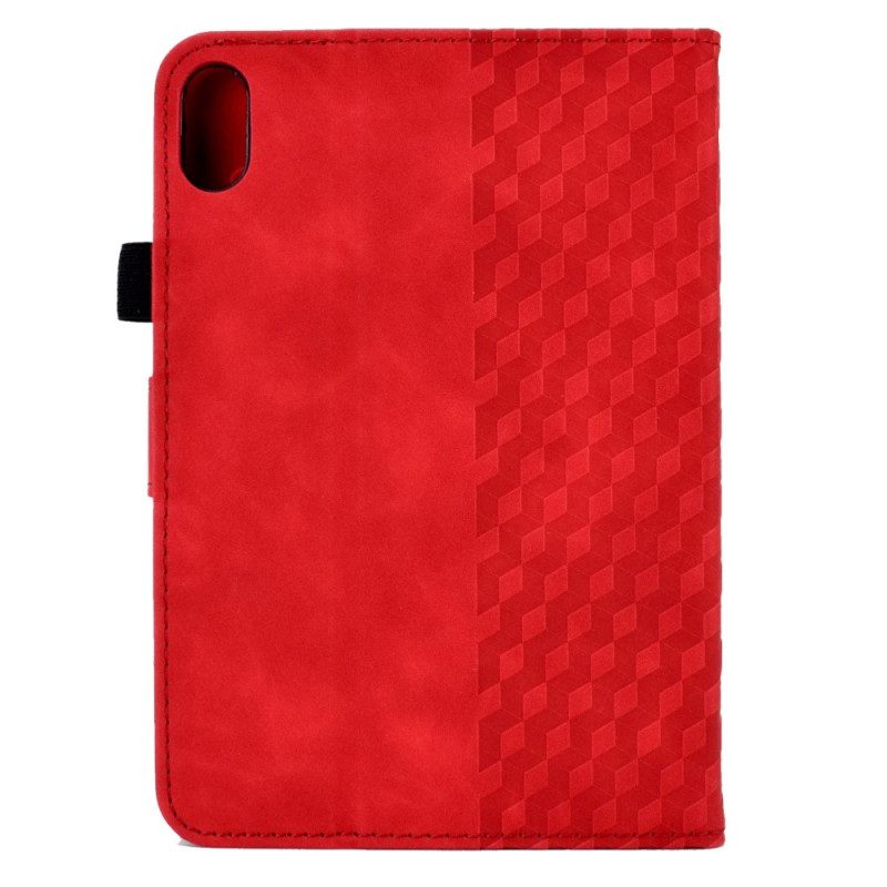 Leren Hoesje voor iPad 10.9" (2022) 3d Patroon