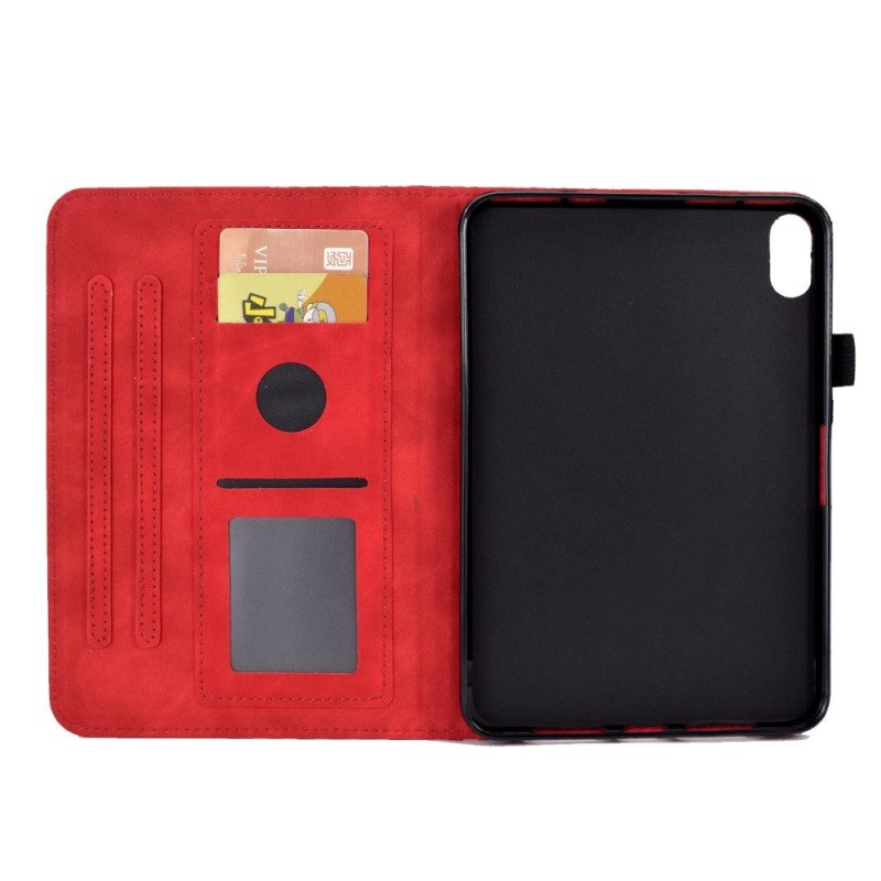 Leren Hoesje voor iPad 10.9" (2022) 3d Patroon