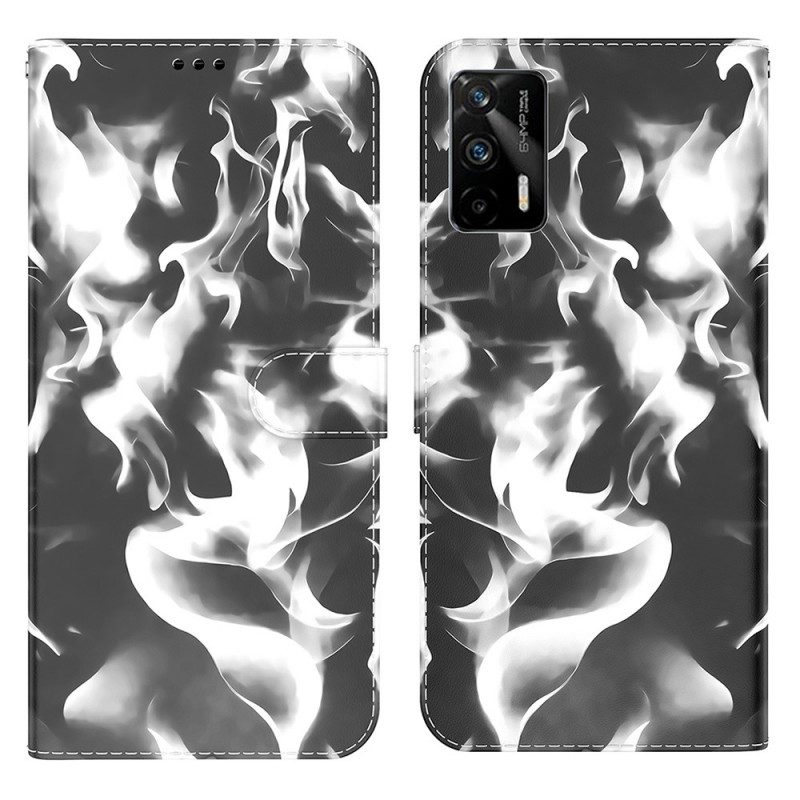 Flip Case voor Realme GT 5G Abstract Patroon