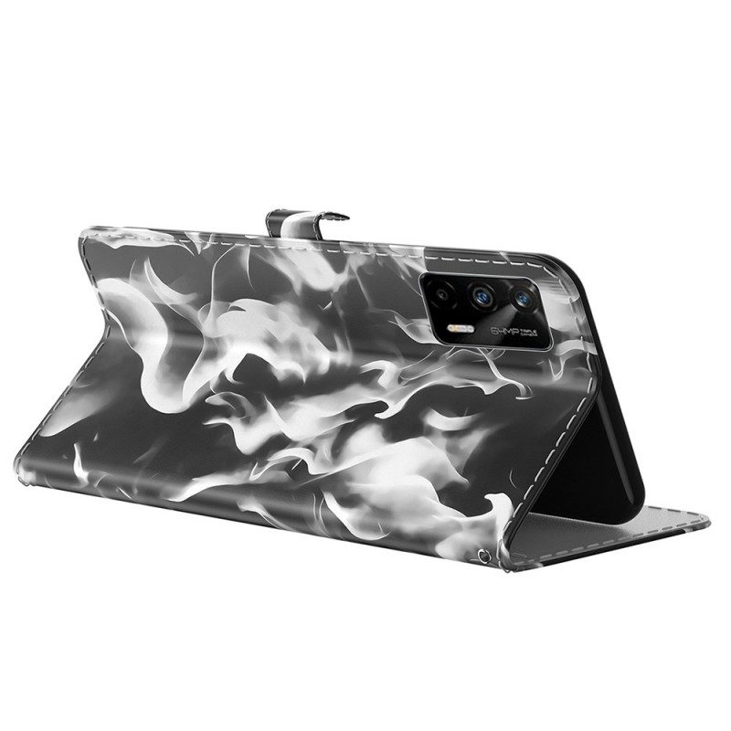 Flip Case voor Realme GT 5G Abstract Patroon