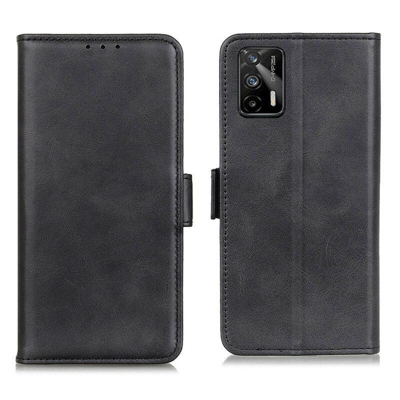 Flip Case voor Realme GT 5G Folio-hoesje Dubbele Klep