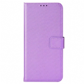 Leren Hoesje voor Vivo Y22s Met Ketting Strappy-stijl