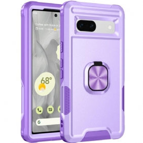 Case Hoesje Google Pixel 8a Telefoonhoesje Draaibare Steunring