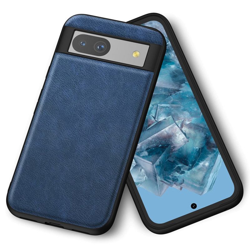 Case Hoesje Google Pixel 8a Telefoonhoesje Retro Leereffect