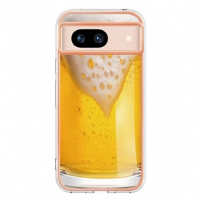 Cover Hoesje Google Pixel 8a Telefoonhoesje Bier