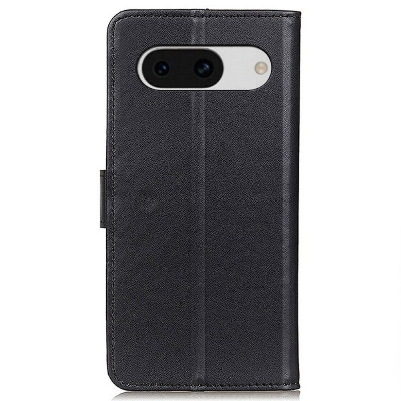 Flip Case Leren Google Pixel 8a Imitatieleer