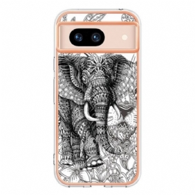 Hoesje Google Pixel 8a Olifanttotem Bescherming Hoesje