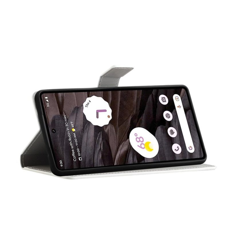 Leren Hoesje Google Pixel 8a Bende Uilen