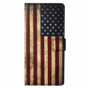 Folio-hoesje voor OnePlus Nord CE 2 5G Amerikaanse Vlag