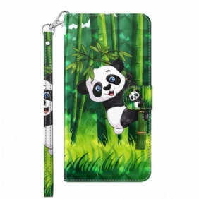 Folio-hoesje voor OnePlus Nord CE 2 5G Komische Panda