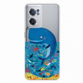 Hoesje voor OnePlus Nord CE 2 5G Blauwe Vinvis