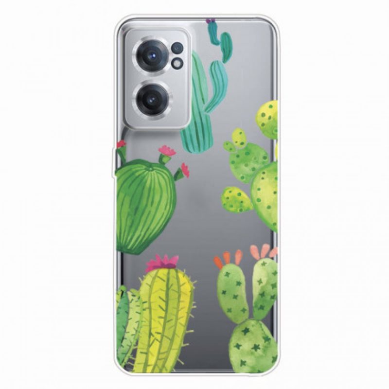 Hoesje voor OnePlus Nord CE 2 5G Cactussen Waanzin