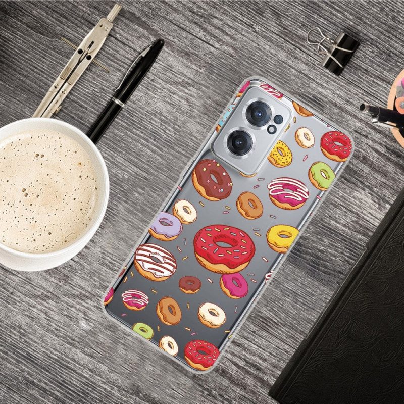 Hoesje voor OnePlus Nord CE 2 5G Gekke Donuts