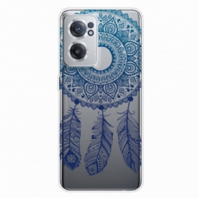 Hoesje voor OnePlus Nord CE 2 5G Gevederde Mandala