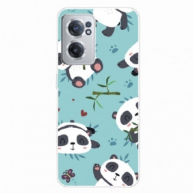 Hoesje voor OnePlus Nord CE 2 5G Panda's Slapen