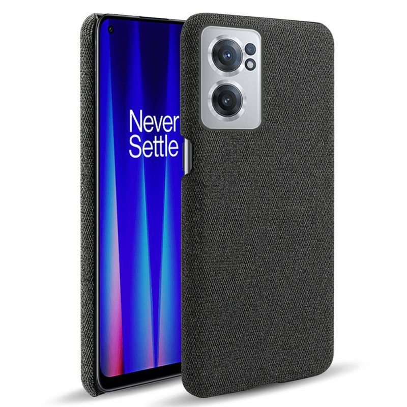 Hoesje voor OnePlus Nord CE 2 5G Stoffen Textuur