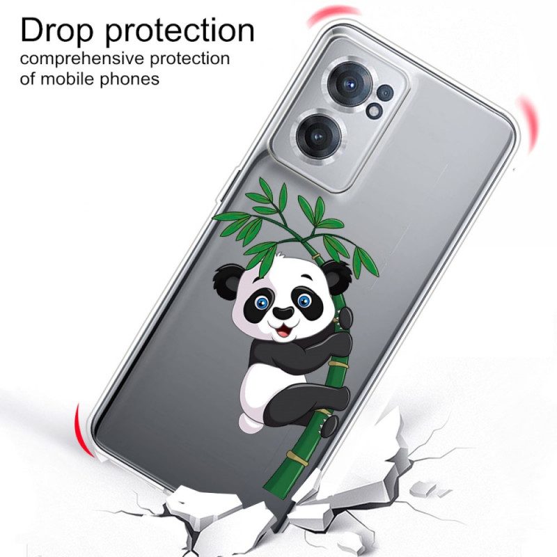 Hoesje voor OnePlus Nord CE 2 5G Vastgrijpende Panda