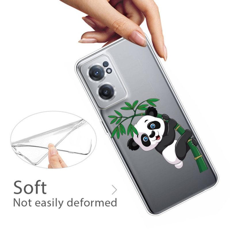 Hoesje voor OnePlus Nord CE 2 5G Vastgrijpende Panda