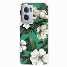 Telefoonhoesje voor OnePlus Nord CE 2 5G Lelietje-van-dalen Bloemen