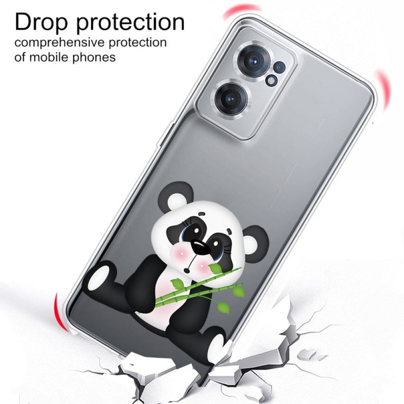 Telefoonhoesje voor OnePlus Nord CE 2 5G Romantische Panda