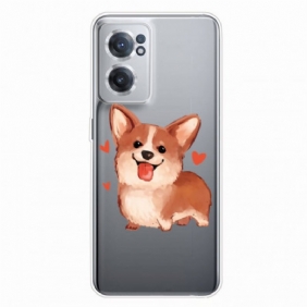 Telefoonhoesje voor OnePlus Nord CE 2 5G Vrolijke Pup