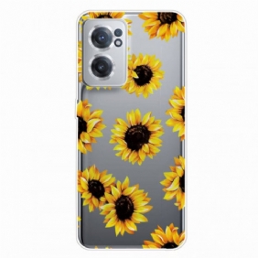 Telefoonhoesje voor OnePlus Nord CE 2 5G Zonnebloemen