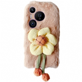 Case Hoesje Huawei Pura 70 Pro Telefoonhoesje Met Zonnebloemmotief