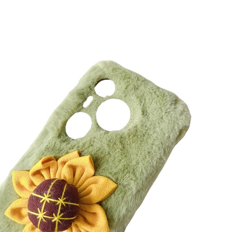 Case Hoesje Huawei Pura 70 Pro Telefoonhoesje Met Zonnebloemmotief