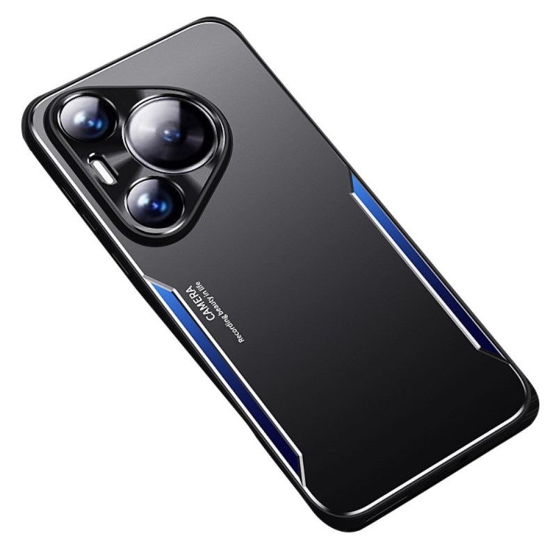 Hoesje Voor Huawei Pura 70 Pro Metaaleffect