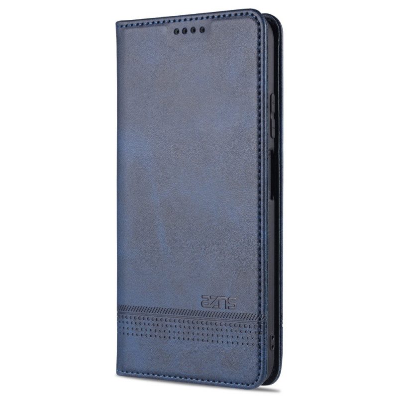 Bescherming Hoesje voor Xiaomi Mi 11 Lite 4G / 5G / 5G NE Folio-hoesje Azns Leerstyling